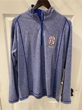 Philadelphia 76ers Blue Quarter-Zip, Large